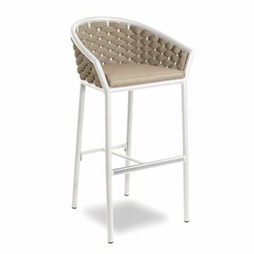 Dub Barstool White/Beige by Contral