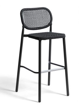 Cloe Barstool Black by Contral