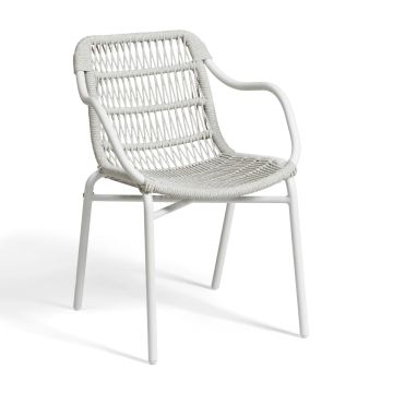 Leaf Armchair White by Contral