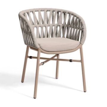 Manila Armchair Ecru by Contral