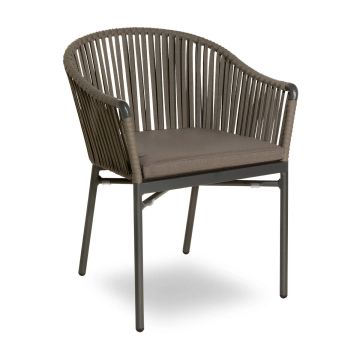 Karin Armchair Anthracite by Contral