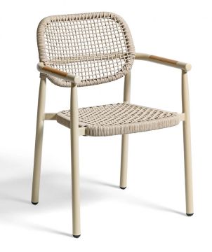 Cloe Armchair Beige by Contral