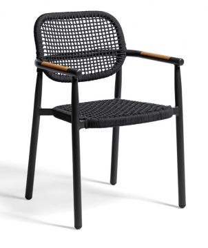 Cloe Armchair Black by Contral