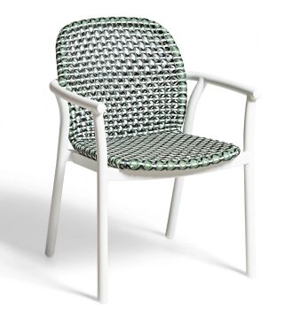 Lilie Armchair White by Contral
