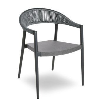 Praga Armchair Anthracite by Contral