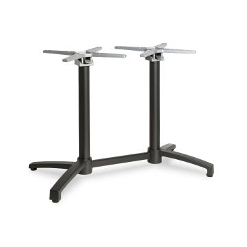 Domino rectangular Table base Anthracite by Contral
