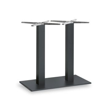 Lugano rectangular Chair Anthracite by Contral