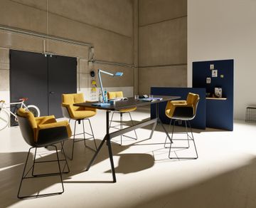 Alvo bar chair by Cor - view 3