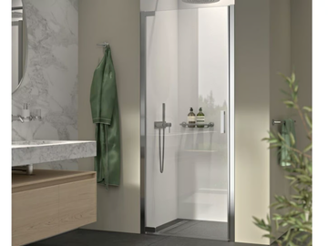 AVENUE - Niche glass shower cabin with hinged door by Coram - view 2