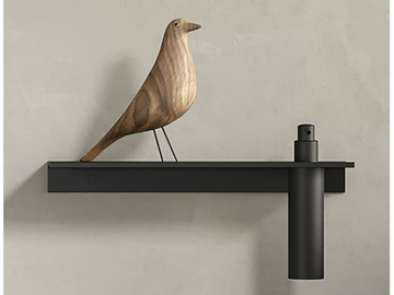 LEEV - Wall-mounted metal Bathroom soap dispenser by Coram - view 3