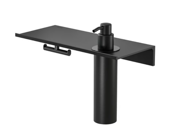 LEEV - Metal bathroom wall shelf by Coram - view 2