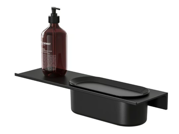 LEEV - Wall-mounted metal soap dish for shower by Coram - view 3