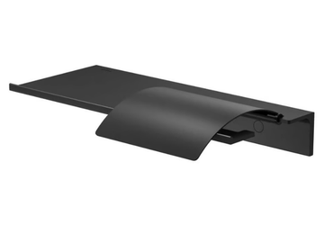LEEV - Metal toilet roll holder with shelf by Coram - view 2