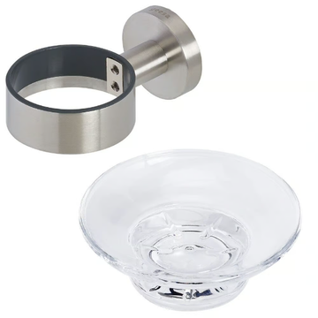 NEMOX - Wall-mounted stainless steel soap dish by Coram - view 3