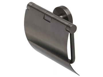 NEMOX BRUSHED - Toilet roll holder with cover by Coram - view 3