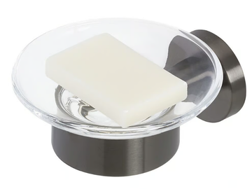 NEMOX BRUSHED - Wall-mounted metal soap dish by Coram - view 2