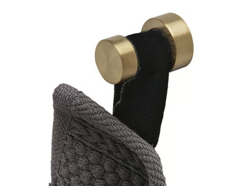 NEMOX GOLD - Metal towel hook by Coram - view 2