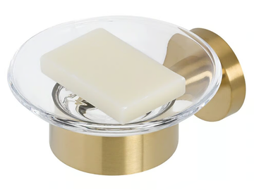 NEMOX GOLD - Wall-mounted metal soap dish by Coram - view 2