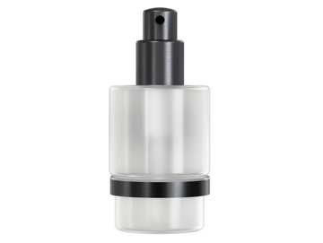 OPAL BRUSHED - Wall-mounted Glass and Stainless Steel Bathroom soap dispenser by Coram - view 3