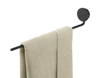 OPAL BLACK - Swivel stainless steel towel rack by Coram - view 2