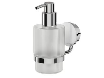 OPAL CHROME - Wall-mounted stainless steel Bathroom soap dispenser by Coram - view 2