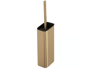 SHIFT GOLD - Wall-mounted metal toilet brush by Coram - view 2