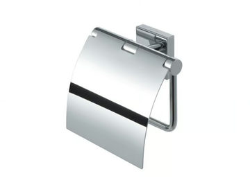 NELIO - Metal toilet roll holder with cover by Coram - view 2
