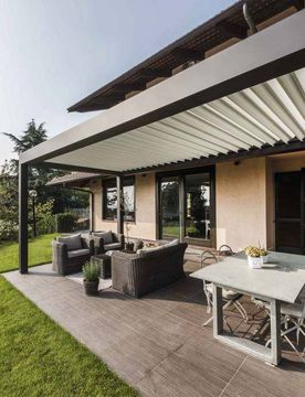 Pergotenda e Pergolati in Legno e Alluminio per Outdoor by Corradi - view 3