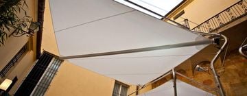 Sun Sails Defense | The most iconic of the water-resistant sun sails  | Corradi English by Corradi