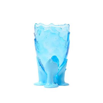 Clear Vase - Clear Light Blue, Celeste by corsi design