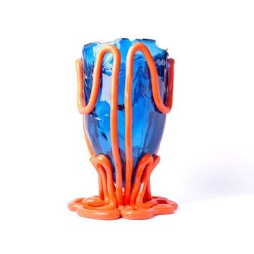 Indian Summer XL - Clear Light Blue, Matt Pastel Orange by corsi design