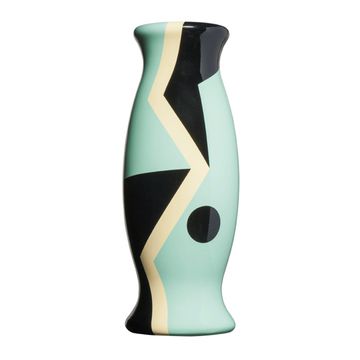 DIDEROT-SEOUL 2/3  Vase - Light Blue, White And Black by corsi design