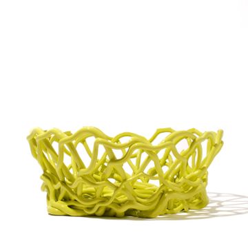 Tutti Frutti II Basket - Matt Fluo Yellow by corsi design