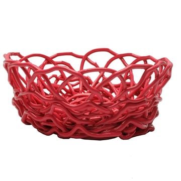 Tutti Frutti II Basket - Matt Fuchsia by corsi design