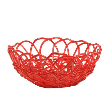 Tutti Frutti II Basket - Matt Red by corsi design