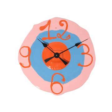 Watch Me - Blue, Salmon, Pumpkin by corsi design