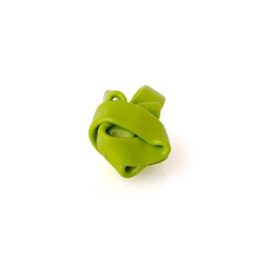 Ribbon Ring - Matt Lime 3 by corsi design