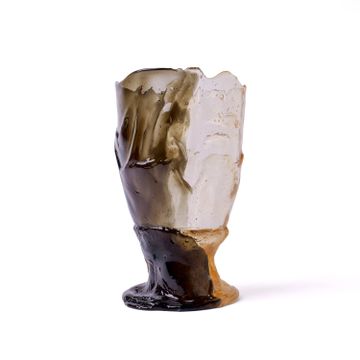 Twins C Vase - Clear and Fumè by corsi design