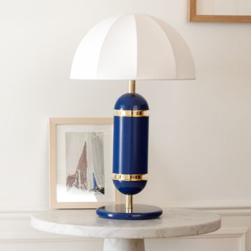 The Rosalie table lamp - Blue by COSIN Paris