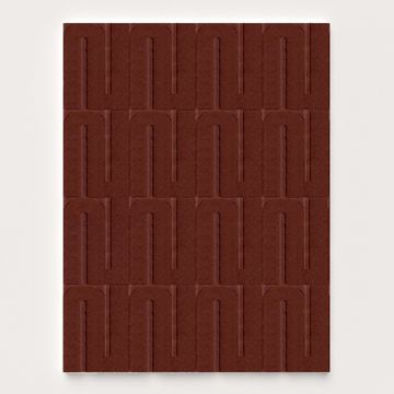 The Opera Wool Rug - Terracotta  by COSIN Paris