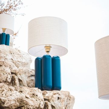 The Charlotte Lamp - Midnight Blue by COSIN Paris