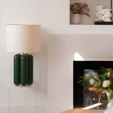 The Large Charlotte Lamp - Green by COSIN Paris