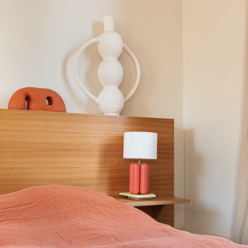 The Little Charlotte Lamp - Coral by COSIN Paris