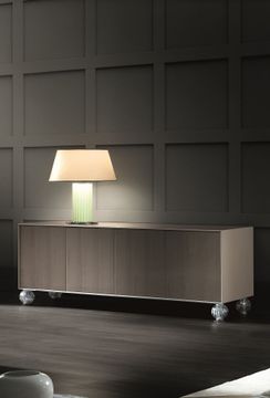 AMBASSADOR - Wooden sideboard with doors by Costantini Pietro