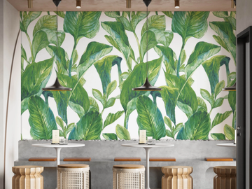 1 - Washable Tropical wallpaper _ creativespace by Creative Space - view 2
