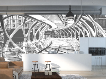 MINIMAL - Washable trompe l'oeil wallpaper _ creativespace by Creative Space - view 2