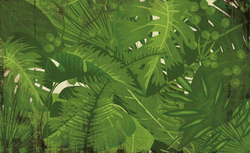 MIX - Washable Tropical wallpaper _ creativespace by Creative Space - view 3
