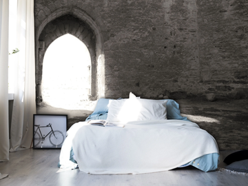 OUT - Washable trompe l'oeil nonwoven wallpaper _ creativespace by Creative Space - view 2