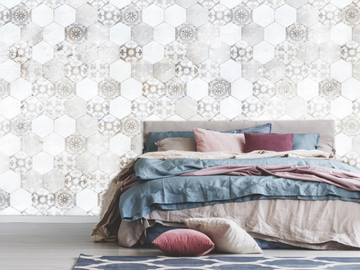 TIN - Washable encaustic effect wallpaper _ creativespace by Creative Space - view 2