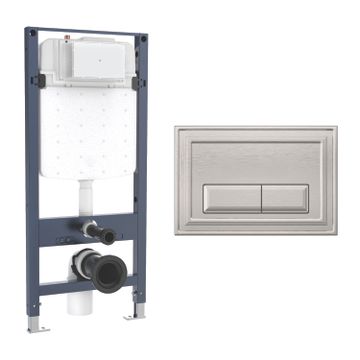 Belgravia Slim Concealed Cistern Frame Set 4 by Crosswater